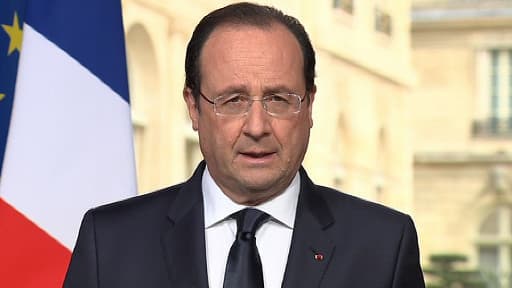 François Hollande lors de son allocution aux Français le 31 mars