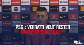PSG : Verratti veut « rester encore longtemps au club »