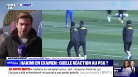 Achraf Hakimi mis en examen, quelle réaction au Paris Saint-Germain?