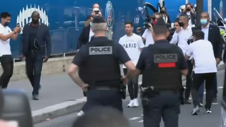 Messi au Parc des Princes