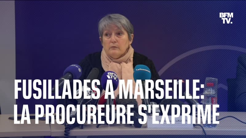 Fusillades à Marseille: la conférence de presse de la procureure de la République en intégralité