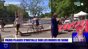 Paris plage s'installe sur les bords de Seine