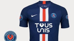 Le maillot du PSG pour soutenir les soignants
