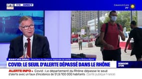 Rhône: "Nous n'avons pas d'augmentation significative des hospitalisations", selon l'ARS