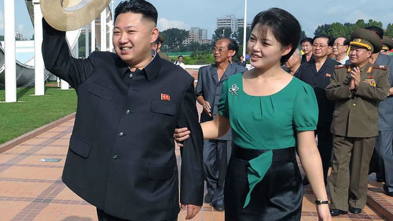 Kim-Jung un et son épouse Ri Sol-ju