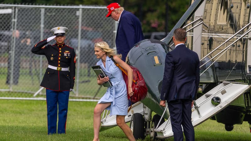 Une infatigable assistante, "plus grande fan" du président... Qui est Natalie Harp, toujours aux côtés de Donald Trump?