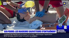 Six-Fours-les-Plages: les nageurs sauveteurs s'entraînent avant l'arrivée des touristes