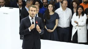 Macron à Station F en juin 2017