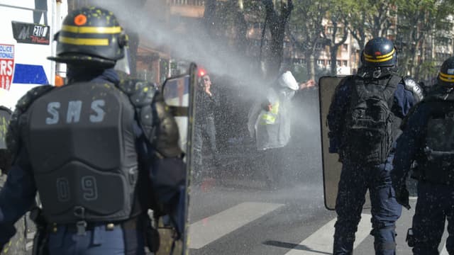 Manifestation de gilets jaunes à Toulouse, le 13 avril 2019 (illustration)