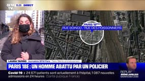 Un homme abattu par un policier dans le 18e arrondissement de Paris, une enquête ouverte par l'IGPN