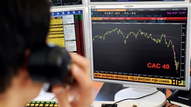 Le CAC 40, comme les autres indices européens, a clôturé en forte baisse mercredi 20 janvier.
