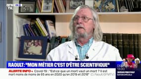 Didier Raoult: "Ce que les gens me reproche, ce n'est pas vraiment mon problème" f 