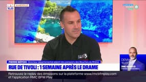 Drame rue de Tivoli: une semaine après, Pierre Bépoix, directeur départemental adjoint des pompiers des Bouches-du-Rhône, fait le point