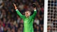 Lucas Chevalier avec le PSG en octobre 2025