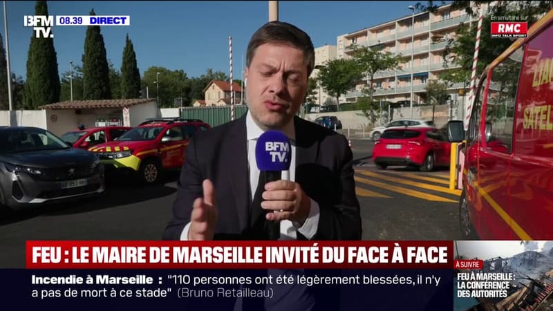 Incendie à Marseille: le feu est en 