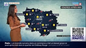 Météo Paris Ile-de-France: encore du soleil pour ce vendredi, jusqu'à 35°C dans la capitale