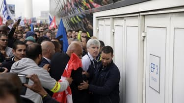 En octobre, plusieurs membres de la direction avaient été bousculés par des salariés d'Air France.