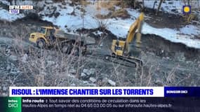Hautes-Alpes: l'immense chantier pour consolider les berges des torrents à Risoul