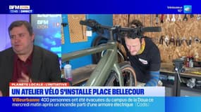 Planète Locale du mercredi 19 février - Un atelier vélo s’installe place Bellecour