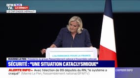 Marine Le Pen sur les retraites: "Nous nous opposerons à la réforme d'Emmanuel Macron" 