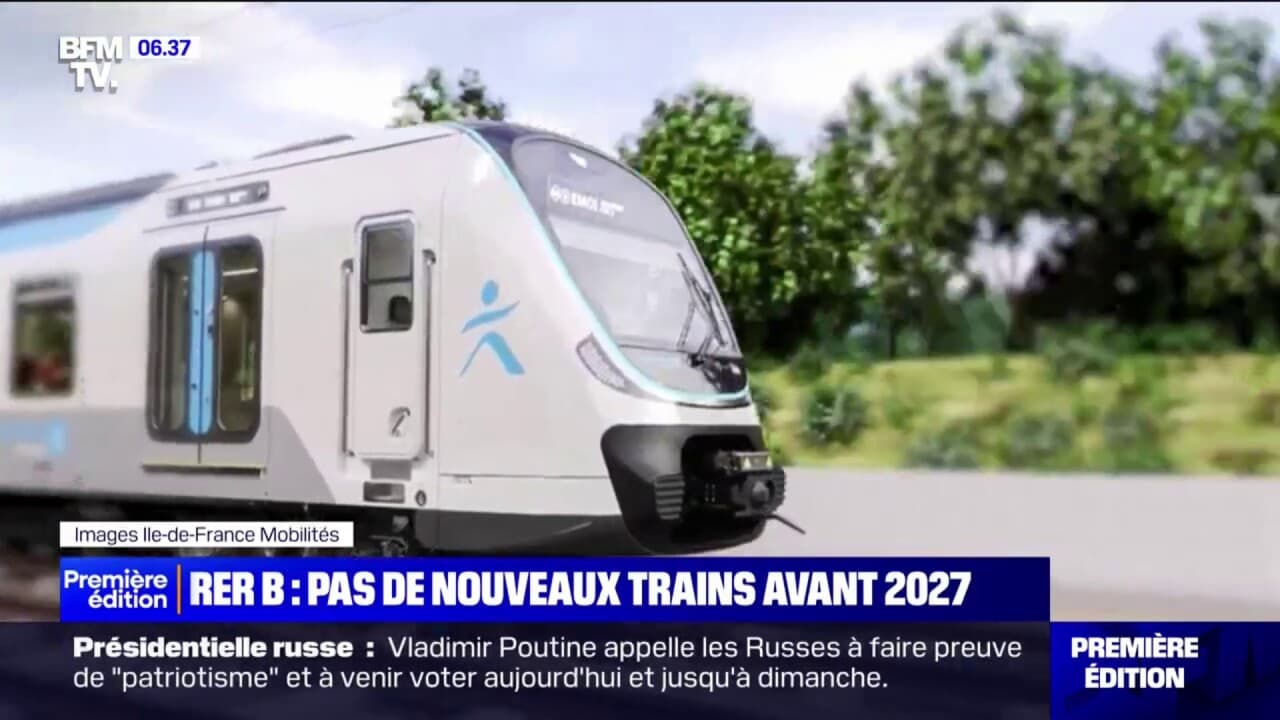 RER B: Du Retard Pour La Livraison Des Nouvelles Rames En Raison D'une ...