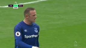 L’œil en sang de Rooney après un gros coup de coude