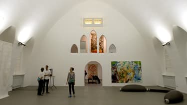 Une galerie d'art instalée dans un ancien crématorium