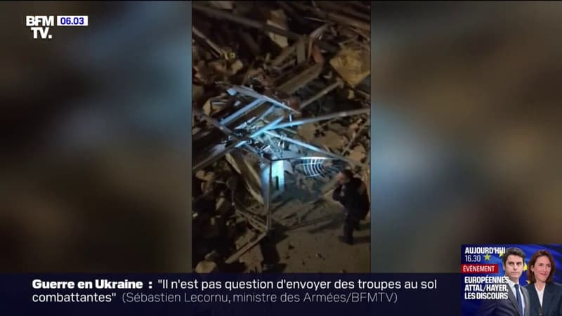 Toulouse: un immeuble déjà fragilisé s'effondre en pleine nuit