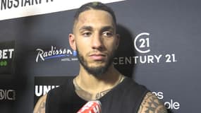 Tony Yoka après son combat contre "Big Joe"