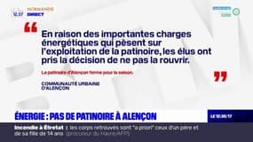 Crise de l'énergie: la patinoire d'Alençon n'ouvrira pas cet hiver