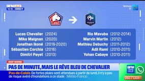 Équipe de France: pas de minute, mais le rêve Bleu de Lucas Chevalier