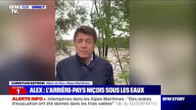 Christian Estrosi: "L'aéroport de Nice Côte d'Azur est fermé"