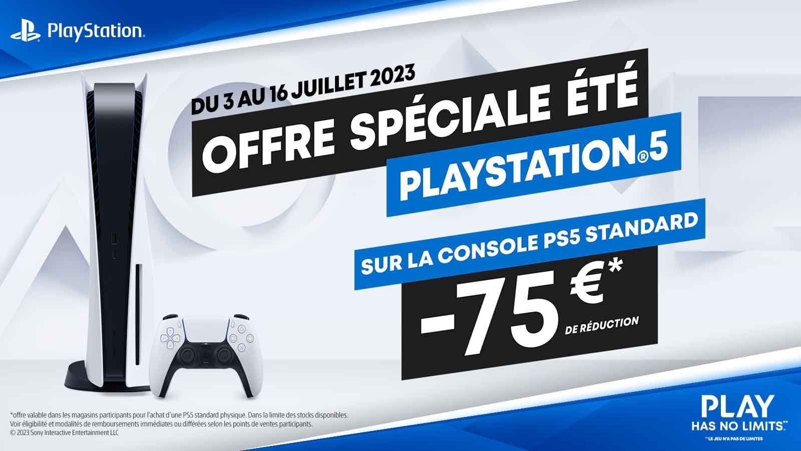 La manette PS5 officielle est disponible en promotion chez