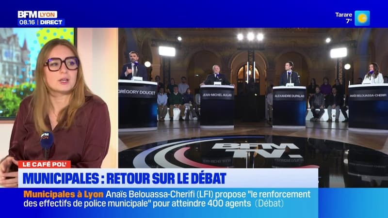 Le Café Politique: le débrief du débat des municipales à Lyon