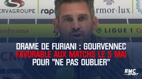 Drame de Furiani : Gourvennec favorable aux matchs le 5 mai pour "ne pas oublier"
