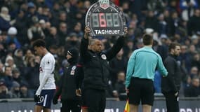 Un remplacement en Premier League, le 3 mars 2018