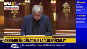 Budget: le projet de loi spéciale est "incontournable", affirme Charles de Courson