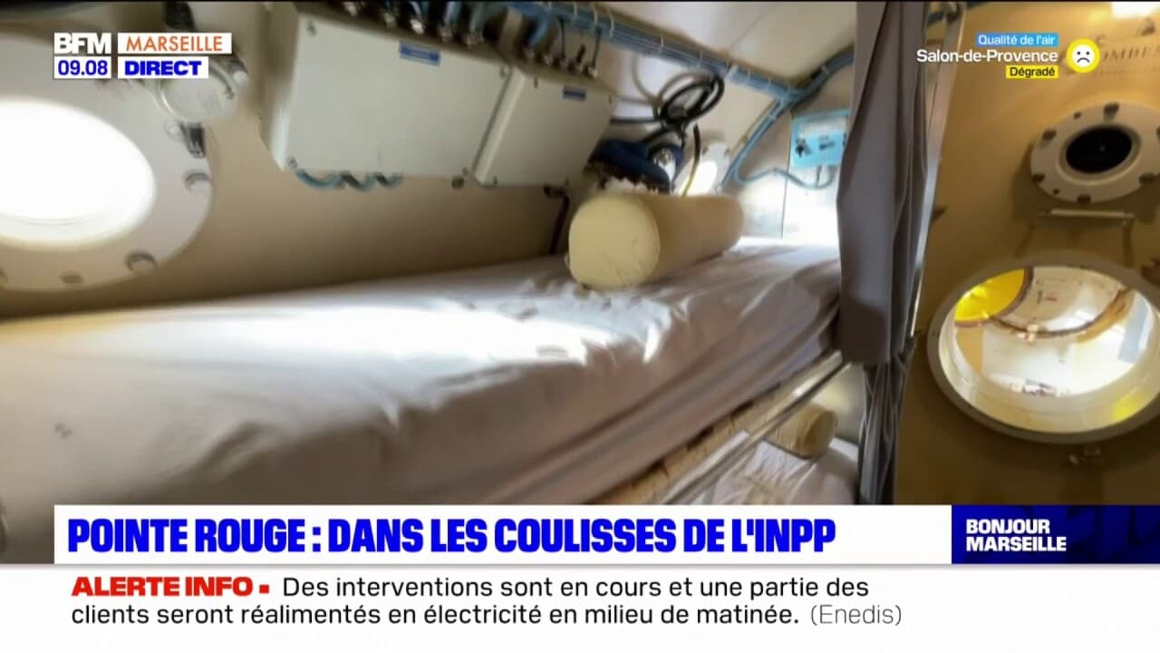 Dans les coulisses de l'Institut national de plongée professionnelle à
