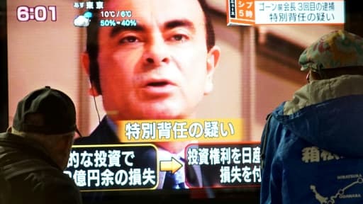 Un tribunal de Tokyo a décidé lundi de prolonger jusqu'au 11 janvier la garde à vue du PDG de Renault, Carlos Ghosn