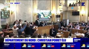 Christian Poiret élu président du conseil départemental du Nord