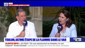 La Caisse d'Épargne, engagée pour le passage de la flamme olympique dans le Var