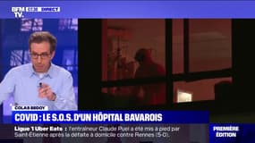 En Allemagne, un hôpital bavarois éclaire en rouge les chambres des patients atteints de Covid-19 pour alerter sur la situation