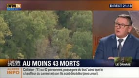 Édition spéciale collision à Puisseguin: "C'est un concours de circonstances incroyable qui s'est produit ce matin", Michel Seyt