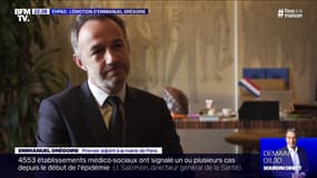 L'émotion d'Emmanuel Grégoire après la mort de patients atteints du coronavirus dans des Ehpad