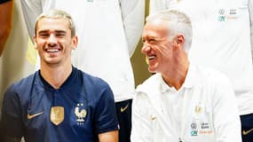 Antoine Griezmann et Didier Deschamps