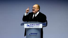 Franck de Lapersonne le 5 février 2017 lors d'un meeting organisé pour la campagne de Marine Le Pen.