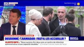 Dieudonné interdit à Nice: "nous allons faire la même chose avec Tariq Ramadan", affirme Christian Estrosi
