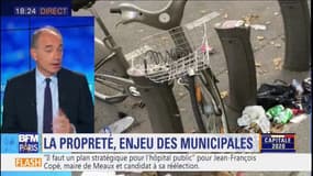 La propreté, enjeu des municipales: "j'ai créé une brigade urbaine de proximité", rappelle Jean-François Copé, maire LR de Meaux, "elle a permis des résultats remarquables"
