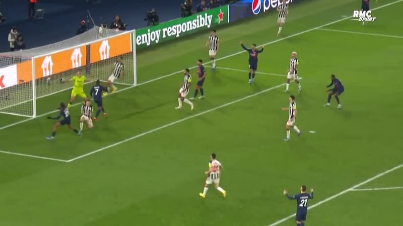 PSG 1-1 Newcastle : Les gros ratés de Barcola (qui en prend pour son grade)