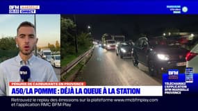 Carburants: les files d'attente s'allongent pour les stations de Provence